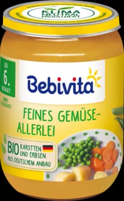 Feines Gemüse-Allerlei ab 6.Monat von BEBIVITA