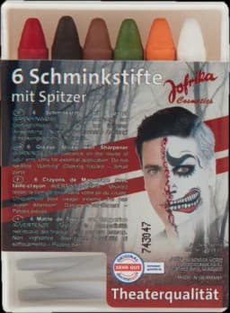 Schminkstifte mit Spitzer von JOFRIKA