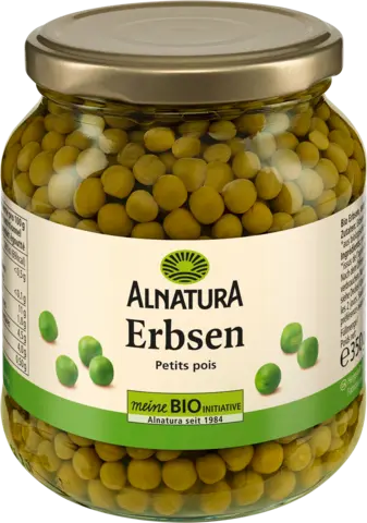 Bio Erbsen extra fein von ALNATURA