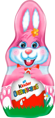 kinder Schokolady Harry Hase mit Überraschung Mädchen von FERRERO