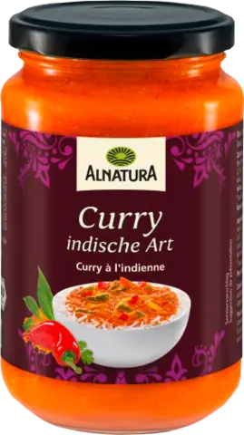 Bio Curry indische Art von ALNATURA