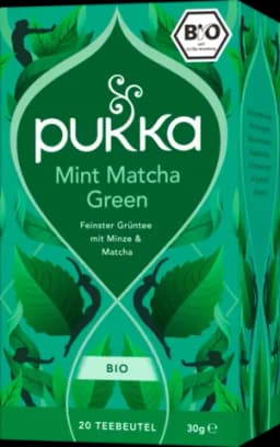 Bio Mint Matcha Green von PUKKA