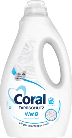 White+ Waschmittel flüssig von CORAL