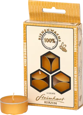 Bienenwachs Lichte in Aluhülle von STEINHART
