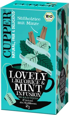 Bio Süßholztee mit Minze von CUPPER