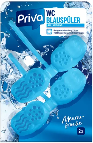 WC-Blauspüler Flex Ocean 2x48g von PRIVA