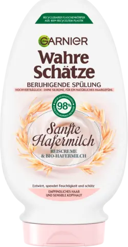 Wahre Schätze Beruhigender Conditioner sanfte Hafermilch von WAHRE SCHÄTZE