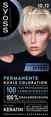 Coloration Scandi Blond von SYOSS