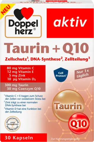 Taurin + Q10 von DOPPELHERZ