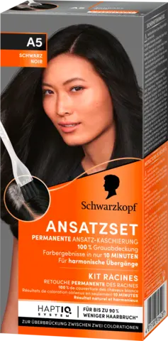 Ansatzset Ansatz-Kaschierung schwarz A5 von SCHWARZKOPF