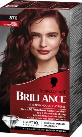 Brillance Intensiv-Color-Creme 876 edel-mahagoni von BRILLANCE