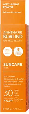 Suncare Face Anti-Aging Sun Protection Drops LSF30 von ANNEMARIE BÖRLIND