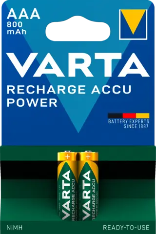 Power Akku AAA 800mAh von VARTA