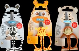 Kinderschere Tiere 3-fach sortiert 12 cm von STYLEX