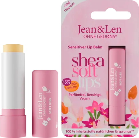 Lip Balm Shea und Mandelöl von JEAN & LEN