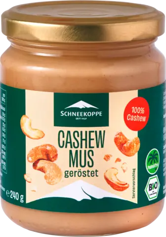 Bio Cashewmus von SCHNEEKOPPE