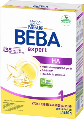 Expert HA 1 Anfangsnahrung von Geburt an von BEBA