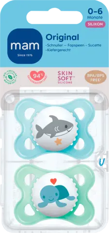 Original Silikon 0-6 Monate von MAM