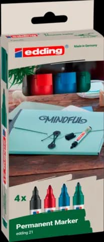 21 Permanentmarker EcoLine sortiert von EDDING