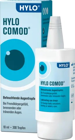 Comod befeuchtende Augentropfen von HYLO