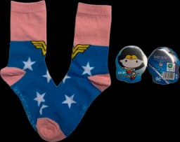 Mädchen Zaubersocken Wonder woman Gr.32-36 von DIV.SAISONMARKEN