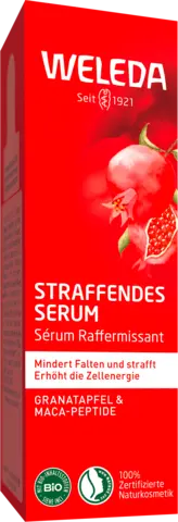Straffendes Serum Granatapfel & Maca-Peptide von WELEDA