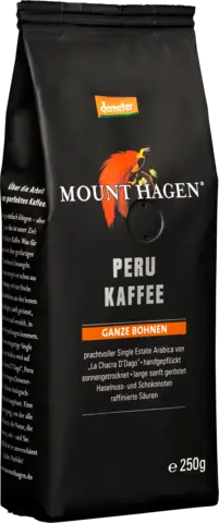 Demeter Per Kaffee ganze Bohnen von MOUNT HAGEN