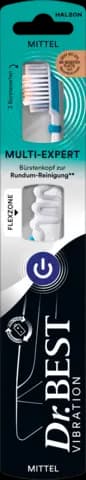 Vibration Multi Expert Zahnbürste mittel von DR.BEST