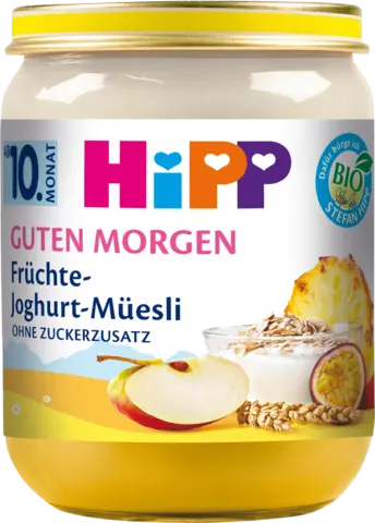 Bio Guten Morgen Früchte-Joghurt-Müesli ab 10. Monat von HIPP