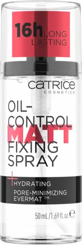Oil-Control Matt Fixing Spray von CATRICE