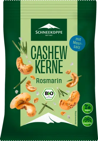 Bio Cashews Rosmarin von SCHNEEKOPPE