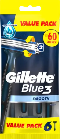 Blue 3 Smooth Einwegrasierer von GILLETTE