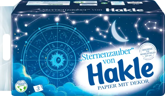 Klassisch Weiss Sonderedition Toilettenpapier 3-lagig von HAKLE