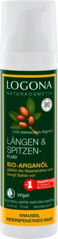 Längen- und Spitzenfluid Bio-Arganöl von LOGONA