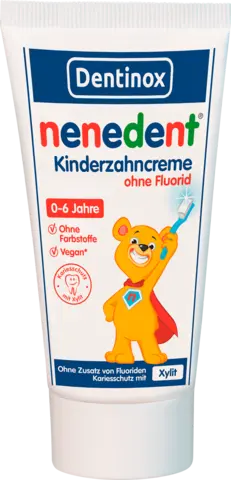 Kinderzahncreme ohne Fluorid von NENEDENT