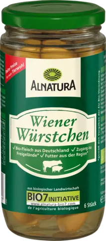 Bio Wiener Würstchen von ALNATURA