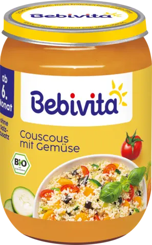Bio Couscous mit Gemüse ab 6. Monat von BEBIVITA