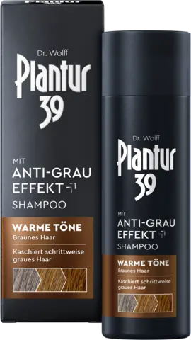 Anti-Grau Effekt Shampoo Warme Töne von PLANTUR 39