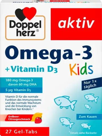 Omega-3 + Vitamin D3 Kids von DOPPELHERZ