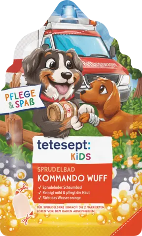 Kids Sprudelbad Wuff von TETESEPT
