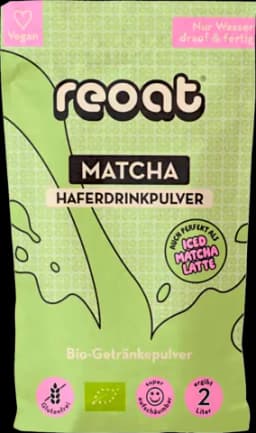 Bio Matcha Haferdrink Pulver von REOAT