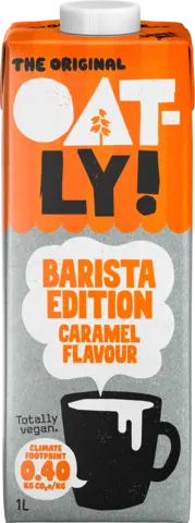 Hafer Barista Edition Caramel Flavour von OATLY