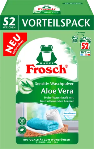 Sensitiv-Waschpulver Aloe Vera von FROSCH