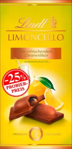 Limoncello Tafel, Promotion von LINDT
