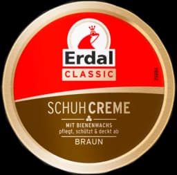 Classic Schuhcreme Dose braun von ERDAL