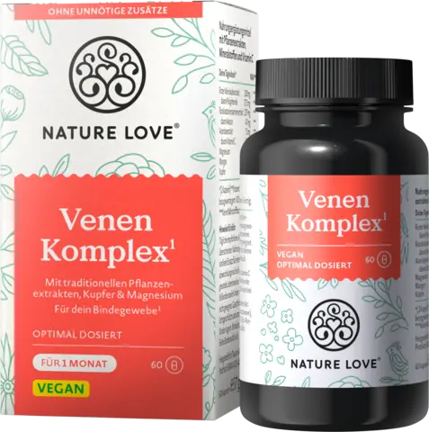 Venen Komplex Kapseln von NATURE LOVE