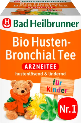 Bio Husten-Bronchial Tee von BAD HEILBRUNNER