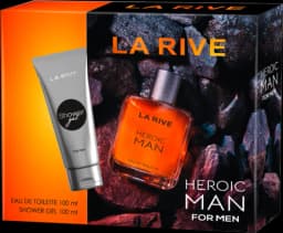Geschenkset Heroic Man Eau de Toilette von LA RIVE