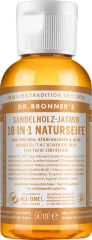 18 in 1 Naturseife Sandelholz Jasmin von DR.BRONNERS