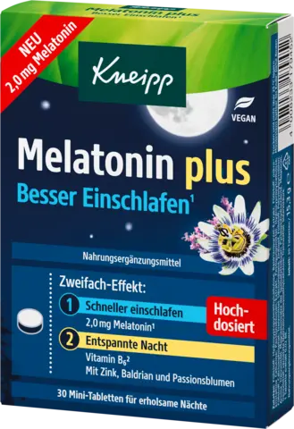 Melatonin plus Besser Einschlafen von KNEIPP